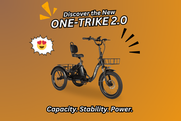 Introducing the All-New ONE-TRIKE 2.0: Stability, Power, and Capacity in One Electric Trike