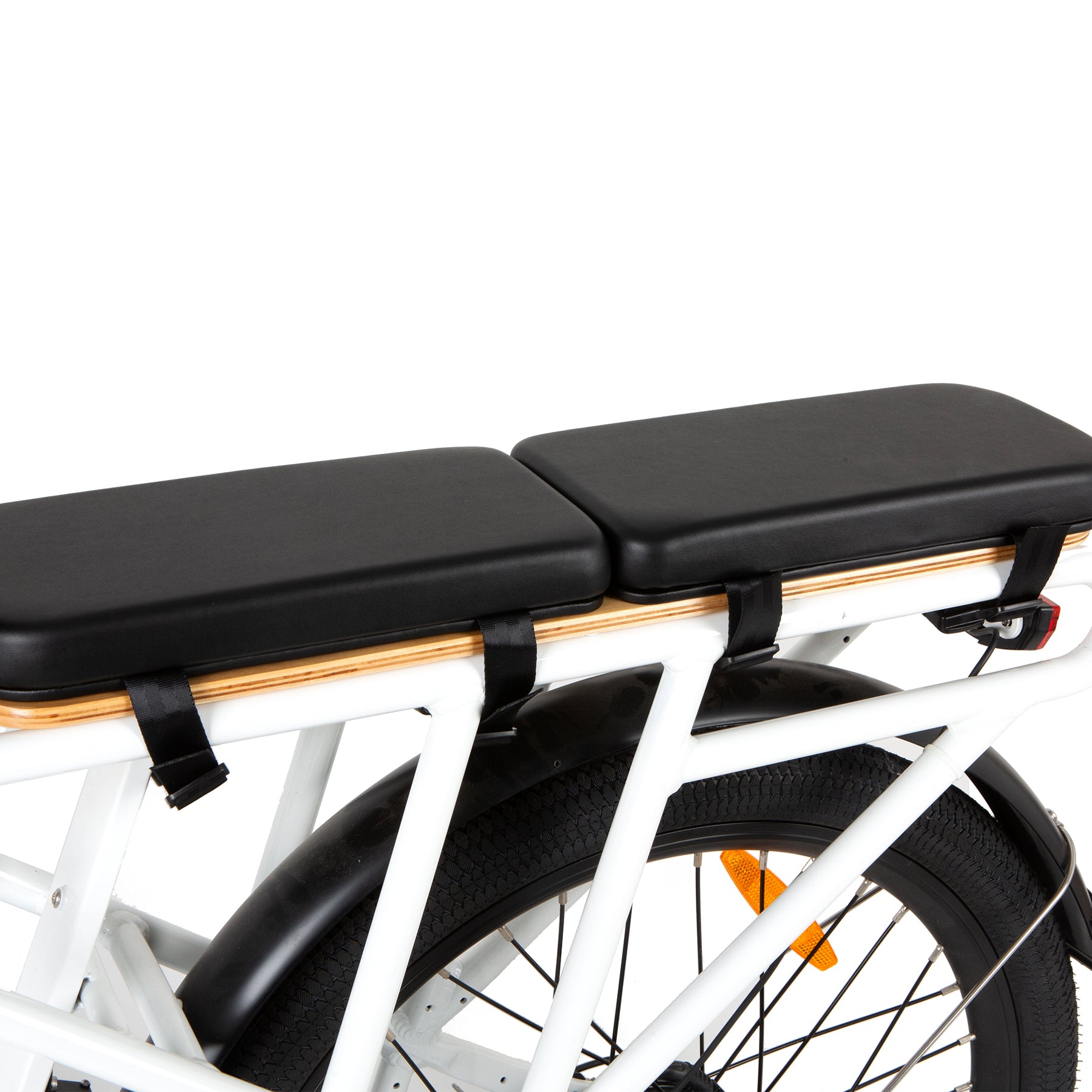 EUNORAU Cushioned Rear Bike Seat for G20-CARGO/G30-CARGO/MAX-CARGO Qui