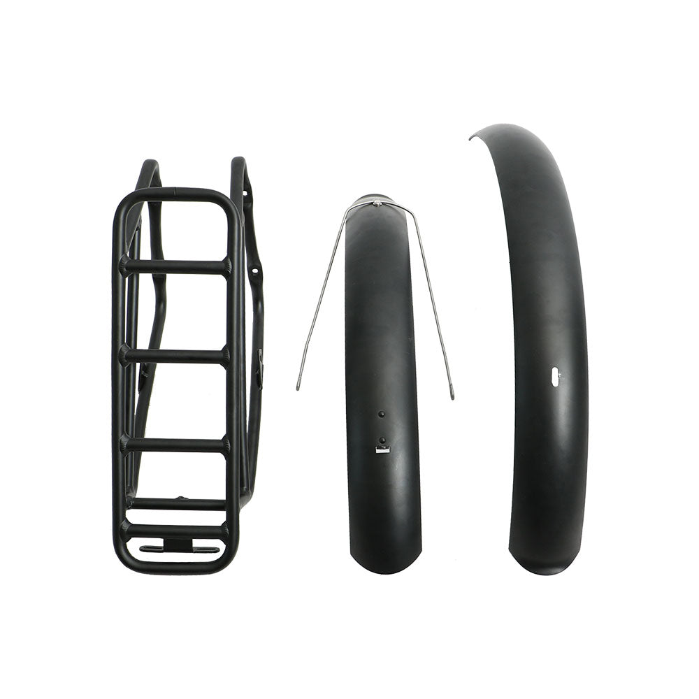 EUNORAU FAT-HS / DEFENDER-S Ebike Rack&Fender Set
